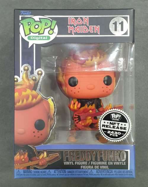 Freddy cheapest Funko NFT (Iron Maiden) Funko Pop